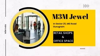 M3M Jewel Gurgaon - Brochure