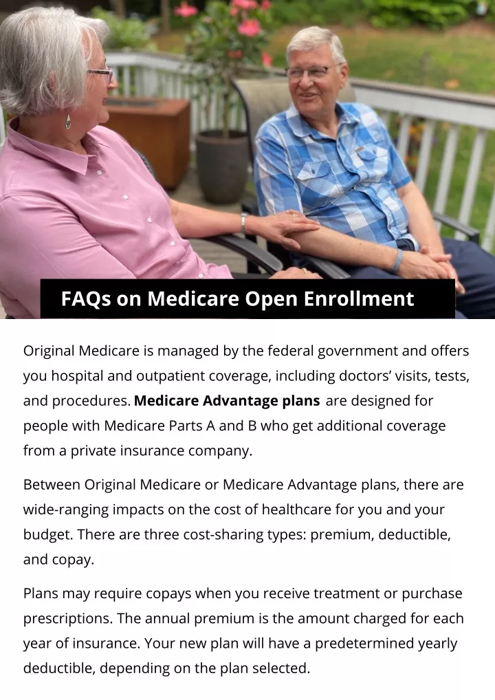 faqs on medicare open enrollment
