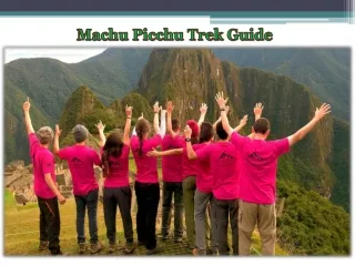 machu picchu trek guide