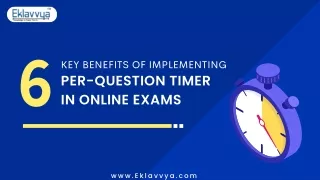 6 key benefits of implementing per question timer in online exams