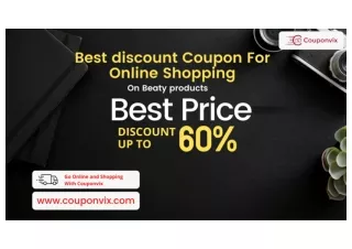 Best Beauty Coupon Provider for Online shopping