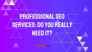 Professional SEO Services: Do You Really Need It?