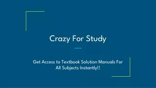 c razy for study