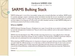 SARMS Bulking Stack - slide 1