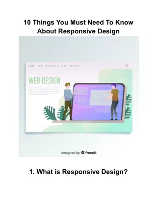 10 things you must need to know about responsive
