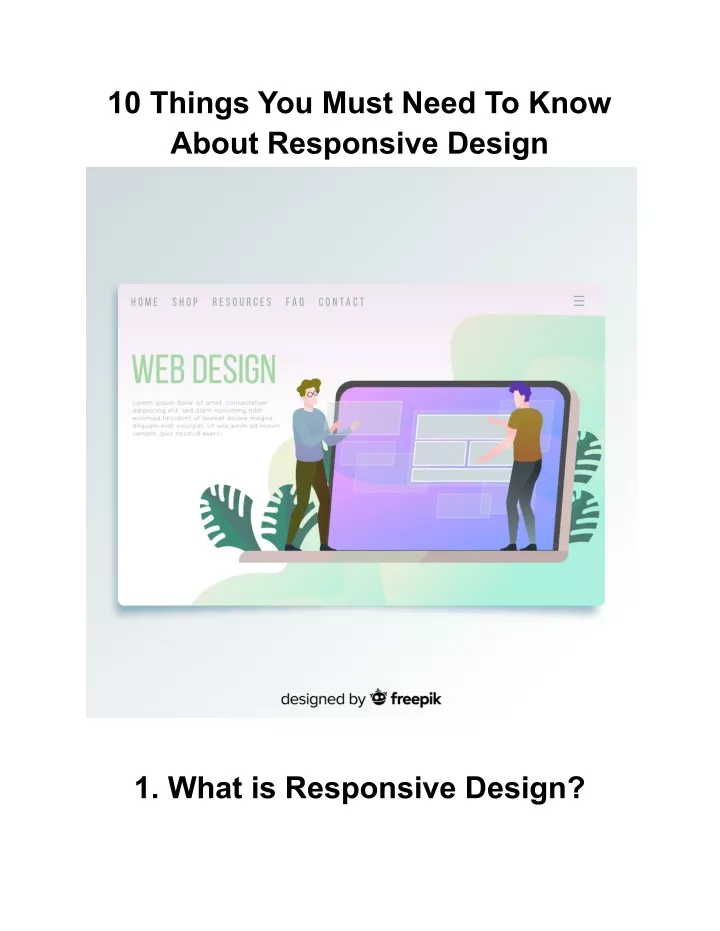 10 things you must need to know about responsive