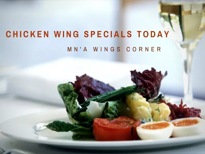 chicken wing specials today