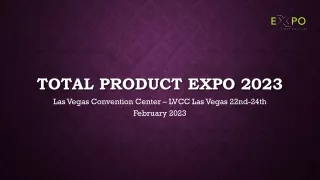 total product expo 2023