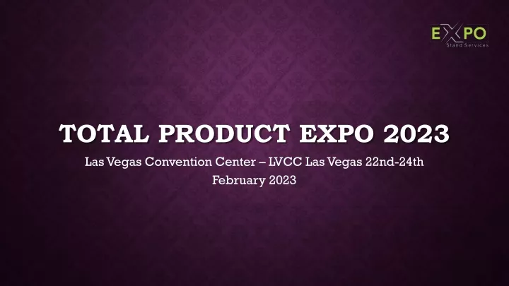 total product expo 2023