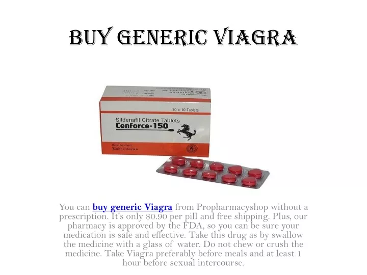 buy generic viagra