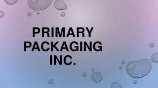 primary packaging inc