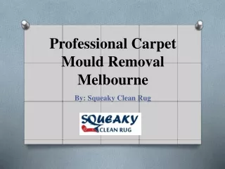 Renowned Carpet Mould Removal Services In Melbourne
