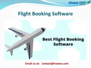 Flight Booking Software