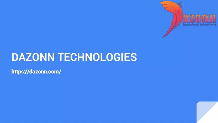 dazonn technologies