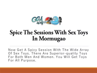 Online sextoys in Goa