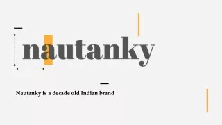 Nautanky By - Long Tunics For Women