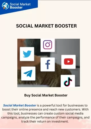 Buy Social Market Booster