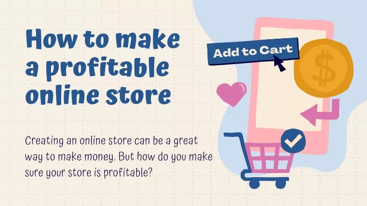 how to make a profitable online store