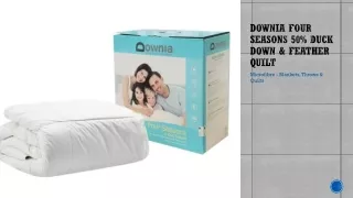 Quilted Duvet Insert for All Seasons, Soft and Fluffy Microfibre