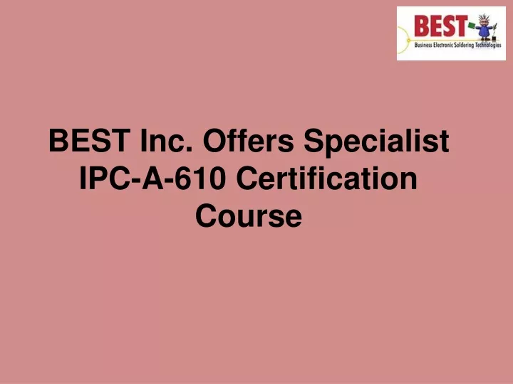 best inc offers specialist