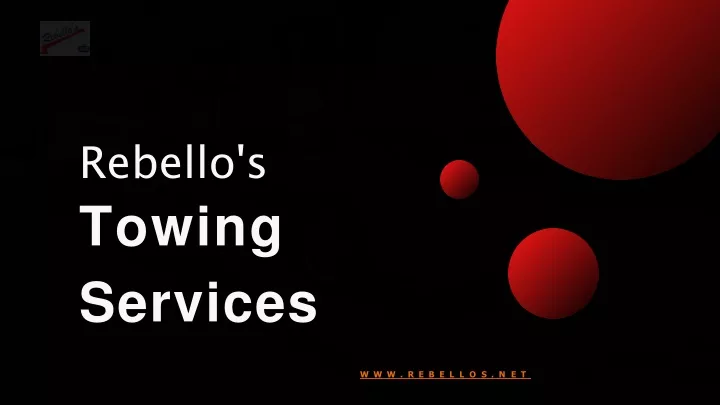 rebello s towing services