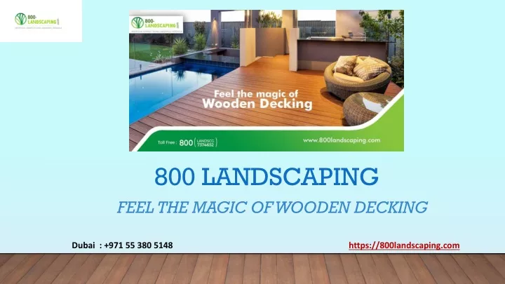 800 landscaping