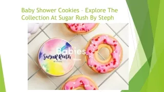 baby shower cookies explore the collection at sugar rush by steph