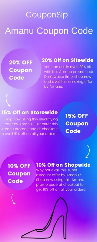 Biggest Discounts on Amanu Coupon Codes