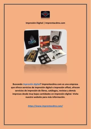 impresi n digital imprentacdmx com