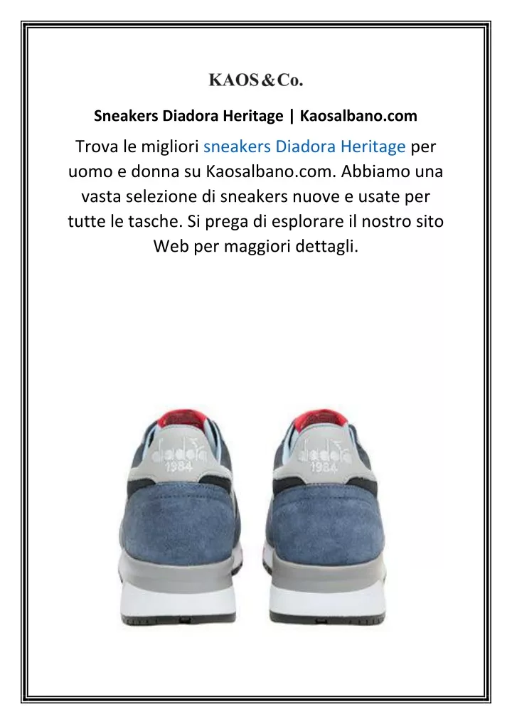 sneakers diadora heritage kaosalbano com