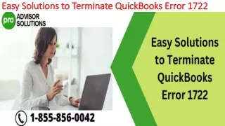 easy solutions to terminate quickbooks error 1722