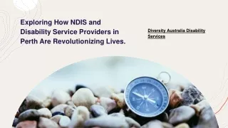 Exploring How NDIS and Disability Service Providers in Perth Are Revolutionizing