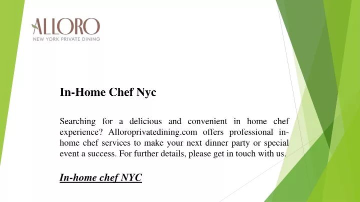 in home chef nyc