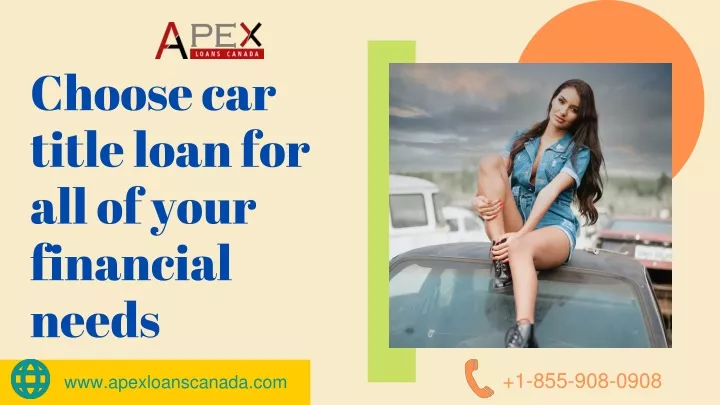 choose car title loan for all of your financial