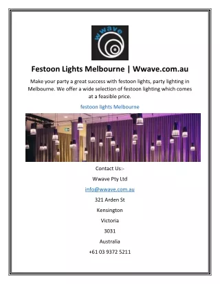 festoon lights melbourne wwave com au