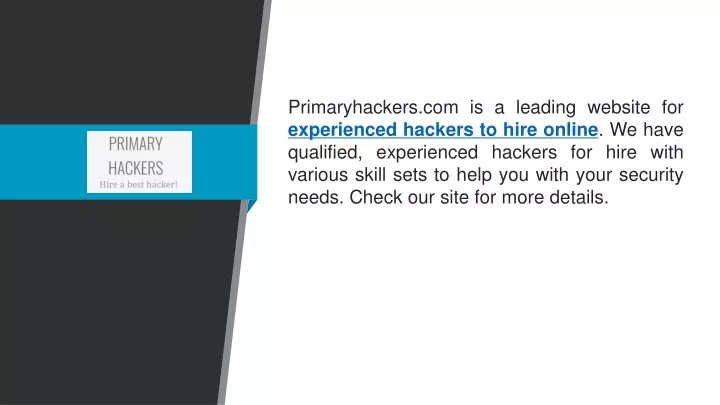 primaryhackers com is a leading website