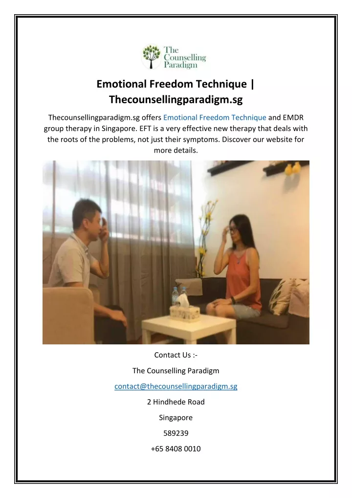 emotional freedom technique