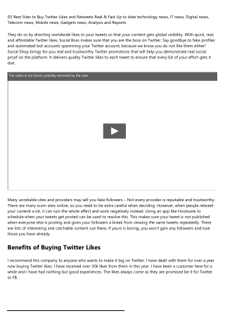 5 best sites to buy twitter likes and retweets