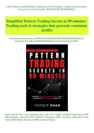 pdf ebook simplified pattern trading secrets