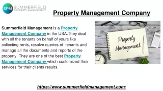 Property Managment Company