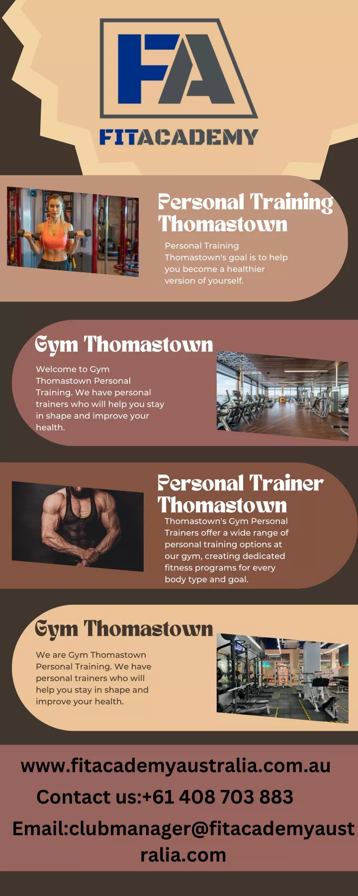 personal training thomastown