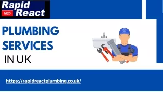 Plumbing Services in UK