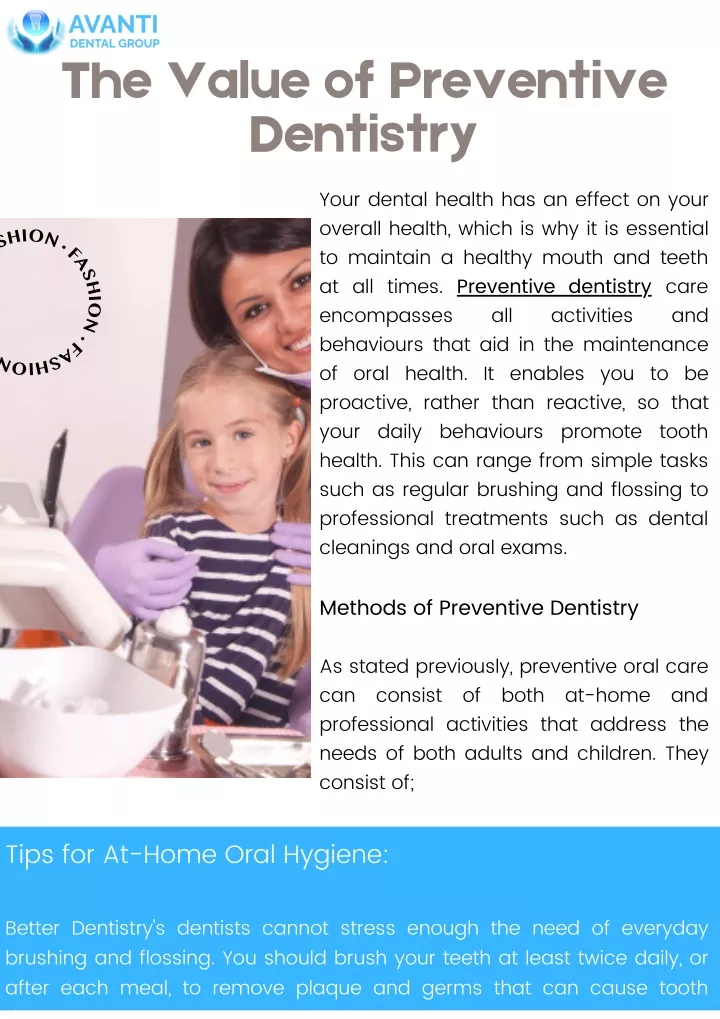 PPT - The Value Of Preventive Dentistry PowerPoint Presentation, Free ...