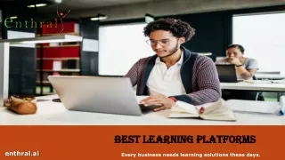 Best Learning Platforms