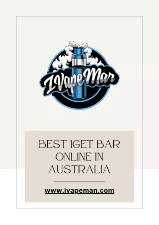 Best Iget Bar Online In Australia