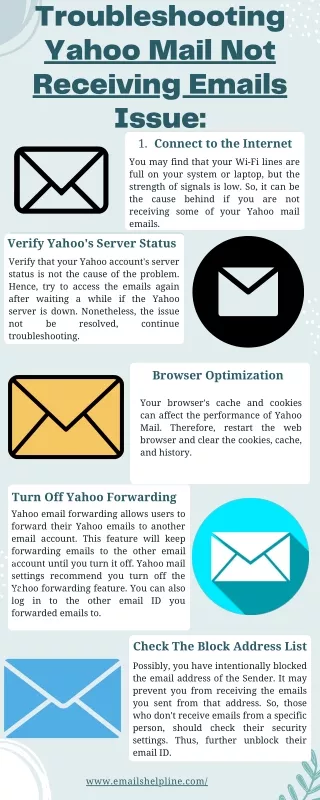 Troubleshooting Yahoo Mail Not Receiving Emails Issue
