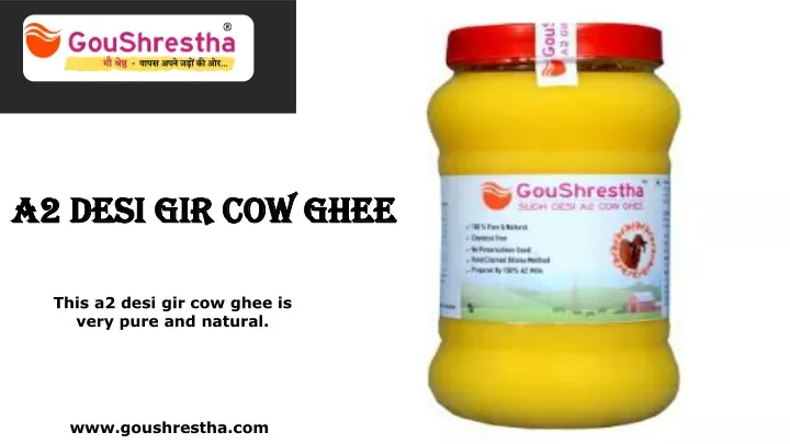 a2 desi gir cow ghee