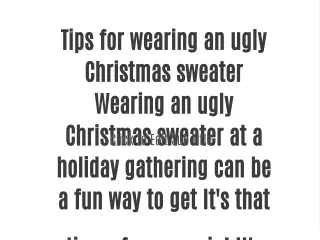 christmasulysweater