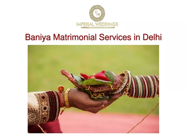 baniya matrimonial services in delhi