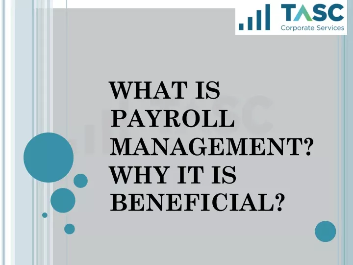 what is payroll management why it is beneficial